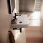 hansgrohe Xanuia Q Lavabo Compact 550/370 avec trou pour robinet et trop-plein, SmartClean - photo produit
