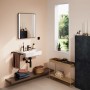 hansgrohe Xanuia Q Lavabo Compact 550/370 avec trou pour robinet et trop-plein, SmartClean - vue détaillée