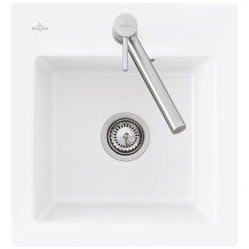 Lavello incasso Villeroy & Boch Subway 45 XS, scarico con azionamento manuale