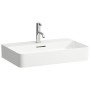 Vasque à poser LAUFEN Val 65 x 42 cm avec 1 trou de robinet, avec trop-plein - photo produit