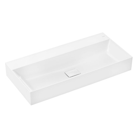 Lavabo hansgrohe Xevolos E 100 x 48 cm sans trou de robinet ni trop-plein