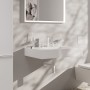 Robinet de lavabo hansgrohe Tecturis E 3 trous 150 économie d'eau+ avec vidage Push-Open - vue détaillée
