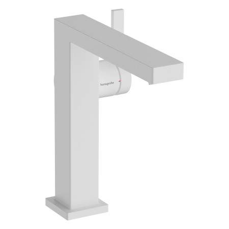 Robinetterie de lavabo monocommande hansgrohe Tecturis E 150 Fine CoolStart économie d'eau+ avec bonde