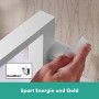 Robinetterie de lavabo monocommande hansgrohe Tecturis E 150 Fine CoolStart économie d'eau+ avec bonde - vue technique