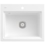 Lavello incasso Villeroy & Boch Subway Style 60 S, scarico con azionamento manuale, con griglia di scolo