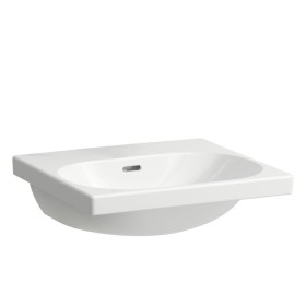 Vasque à poser LAUFEN LUA 50 x 46 cm sans trou de robinet, avec trop-plein