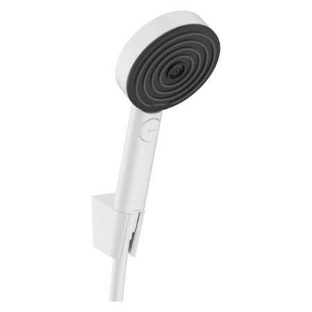 Support de douche hansgrohe Pulsify Select S 105 avec 3 modes de jets Relaxation et tuyau de douche