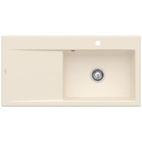 Villeroy & Boch Subway Style 60 FLAT lavello filotop, scarico con azionamento manuale, vasca a destra