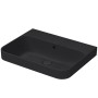 Vasque à poser Duravit Happy D.2 Plus 60 cm anthracite mat, avec trop-plein, sans trou de robinet