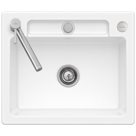Lavello incasso Villeroy & Boch Siluet 60 S, scarico con azionamento eccentrico
