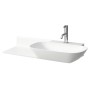 VASQUE LAUFEN INO encastrable 90 x 45 cm avec tablette à gauche, sans trop-plein
