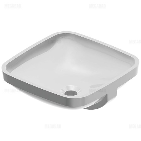 Lavabo encastré Duravit DuraStyle 37 cm, sans trou de robinet