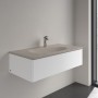 Villeroy & Boch Antao Schrankwaschtisch 100 x 50 cm, mit verdecktem Überlauf - technische Ansicht