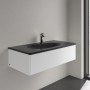 Villeroy & Boch Antao Schrankwaschtisch 100 x 50 cm, mit verdecktem Überlauf - technische Ansicht