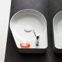 Vasque LAUFEN Val 50 x 40 cm sans trou de robinet, avec trop-plein - vue technique