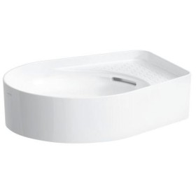 Vasque LAUFEN Val 50 x 40 cm sans trou de robinet, avec trop-plein