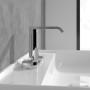 Set di uscita rubinetto lavabo Villeroy & Boch Dawn senza tappo di scarico - vista tecnica
