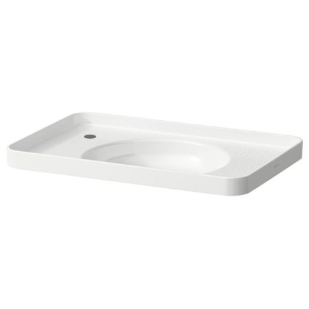 Évier encastrable LAUFEN Val 55 x 36 cm avec trou de robinet à gauche, sans trop-plein
