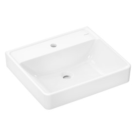 hansgrohe Xanuia Q Waschtisch 550/480 mit Hahnloch ohne Überlauf, SmartClean
