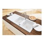 Villeroy & Boch Architectura 80 Einbauspüle, Ablaufgarnitur mit Excenterbetätigung, reversibel - technische Ansicht