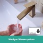 Robinet de lavabo monocommande hansgrohe Tecturis E 80 CoolStart avec bonde à tirette