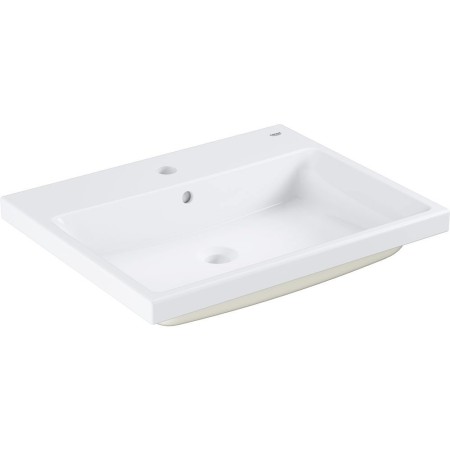 Évier encastré GROHE Cube en céramique vue de dessus 60 cm