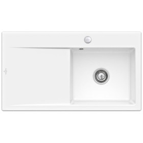 Lavello incasso Villeroy & Boch Subway Style 50, scarico con azionamento eccentrico, vasca a destra