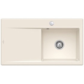 Lavello incasso Villeroy & Boch Subway Style 50, piletta con azionamento eccentrico, vasca a destra