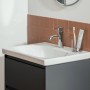 Vasque LAUFEN LUA 50 x 46 cm avec trou de robinet, sans trop-plein - vue détaillée