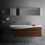 LAUFEN Lavabo Alessi 160 cm sans trou de robinet - vue détaillée