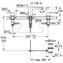 GROHE Eurostyle C 3-Loch-Waschtischbatterie - Detailansicht
