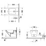 Duravit DuraStyle Wand-Bidet - Detailansicht