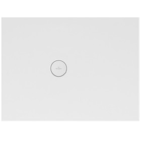 Receveur de douche Villeroy & Boch Subway Infinity 90 x 80 cm avec côté court coupé