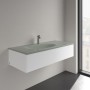 Villeroy & Boch Antao Schrankwaschtisch 120 x 50 cm, mit verdecktem Überlauf - technische Ansicht