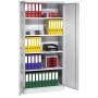 Wolfstahl Büro Stahlschrank - Aktenschrank Lichtgrau abschliessbar 92x42x195cm, zerlegt - Detailansicht