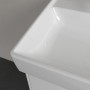 Villeroy & Boch Collaro Schrankwaschtisch 55 cm mit Überlauf, 1 Hahnloch - technische Ansicht