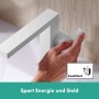 Robinet de lavabo monocommande hansgrohe Tecturis E 110 Fine CoolStart avec bonde Push-Open