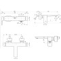 Villeroy & Boch Subway 3.0 Einhebel-Badewannenarmatur - Produktansicht