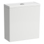 Sciacquone LAUFEN The New Classic per WC a terra, collegamento laterale dell'acqua