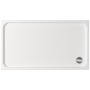 Receveur de douche rectangulaire Duravit D-Code 160 x 90 cm avec Antidérapant