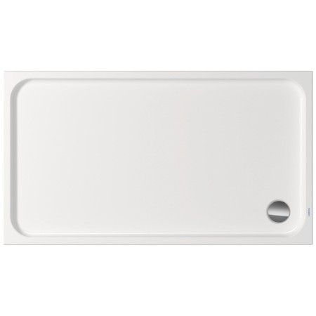 Receveur de douche rectangulaire Duravit D-Code 160 x 90 cm avec Antidérapant