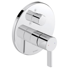 Duravit D-Neo Einhebel-Wannenmischer Unterputz, mit Umstellventil