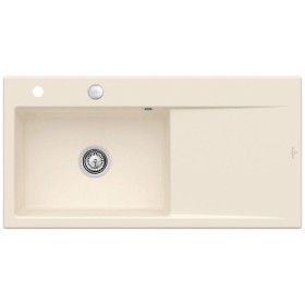 Lavello incasso Villeroy & Boch Subway Style 60 FLAT, piletta con azionamento excenter, vasca a sinistra