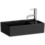 Lavabo Kartell LAUFEN 46 x 28 cm avec 1 trou de robinet, banquette à droite