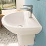 VitrA Integra Waschtisch 49,5 cm, mit Überlaufloch, 1 Hahnloch mittig - Produktansicht