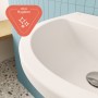 VitrA Integra Waschtisch 49,5 cm, mit Überlaufloch, 1 Hahnloch mittig - Produktansicht