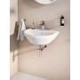 VitrA Integra Waschtisch 49,5 cm, mit Überlaufloch, 1 Hahnloch mittig