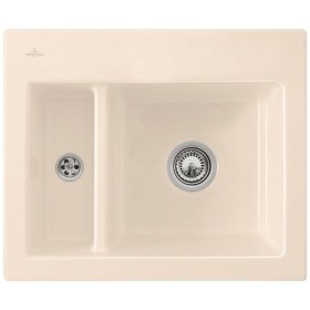 Lavello ad incasso Villeroy & Boch Subway 60 XM, scarico con azionamento manuale