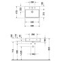 Duravit Vero Air Möbelwaschtisch ohne Hahnloch 60 x 47 cm, ohne Überlauf - Detailansicht