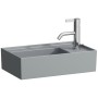Lavabo LAUFEN Kartell 46 x 28 cm avec 1 trou de robinet, banquette à droite